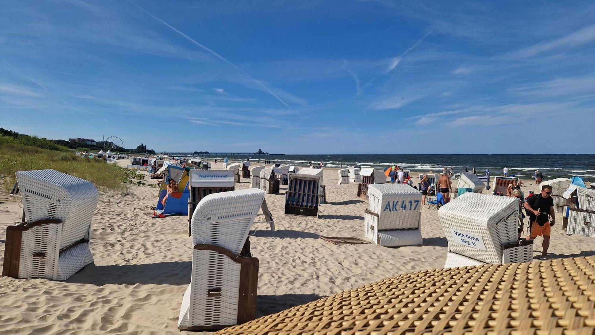 Вилла Traumschloesschen 100 M Vom Strand Херингсдорф Экстерьер фото